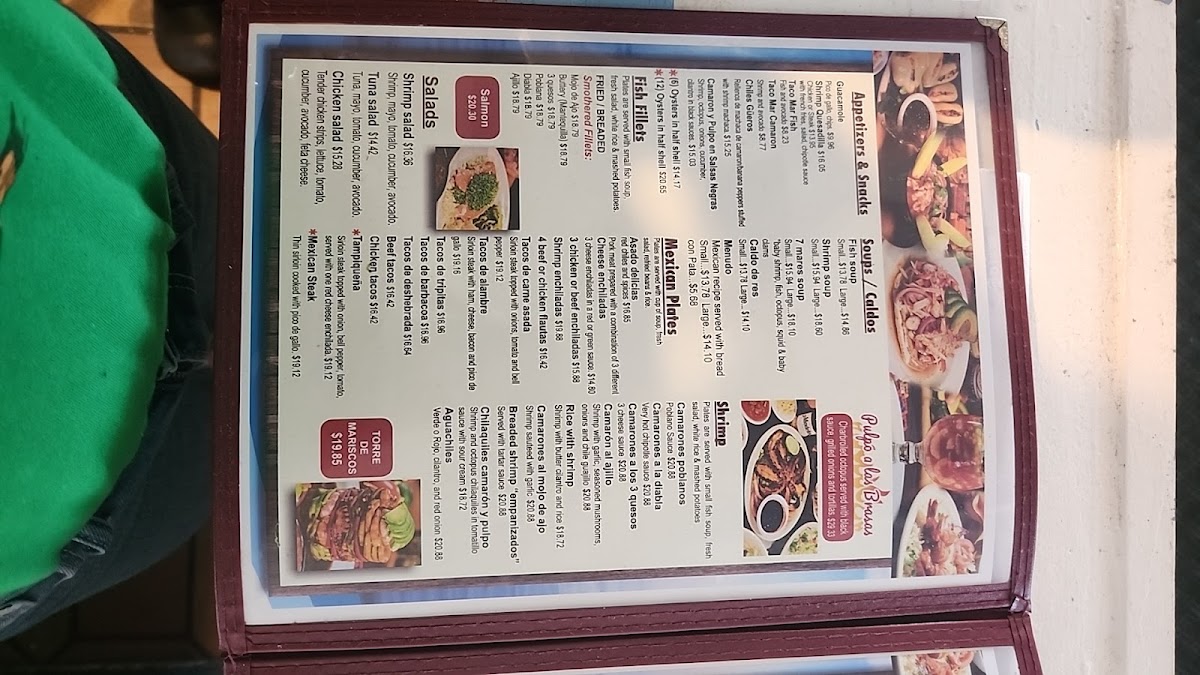 Delicias Del Mar Menu - Image 2