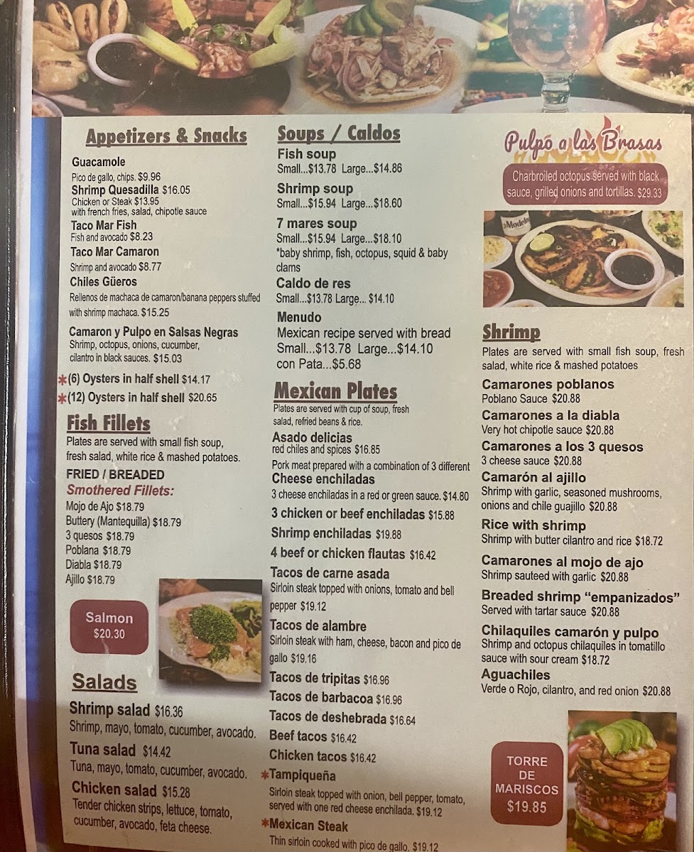 Delicias Del Mar Menu - Image 4